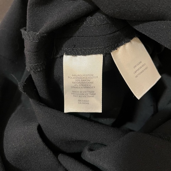 Evan Picone Black Dress with Button Accents - Picture 6 of 8